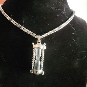Hourglass Pendant Necklace